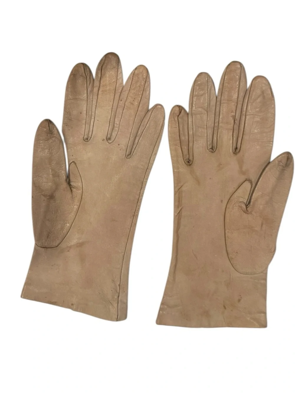 Vintage Women’s Tan Leather Gloves